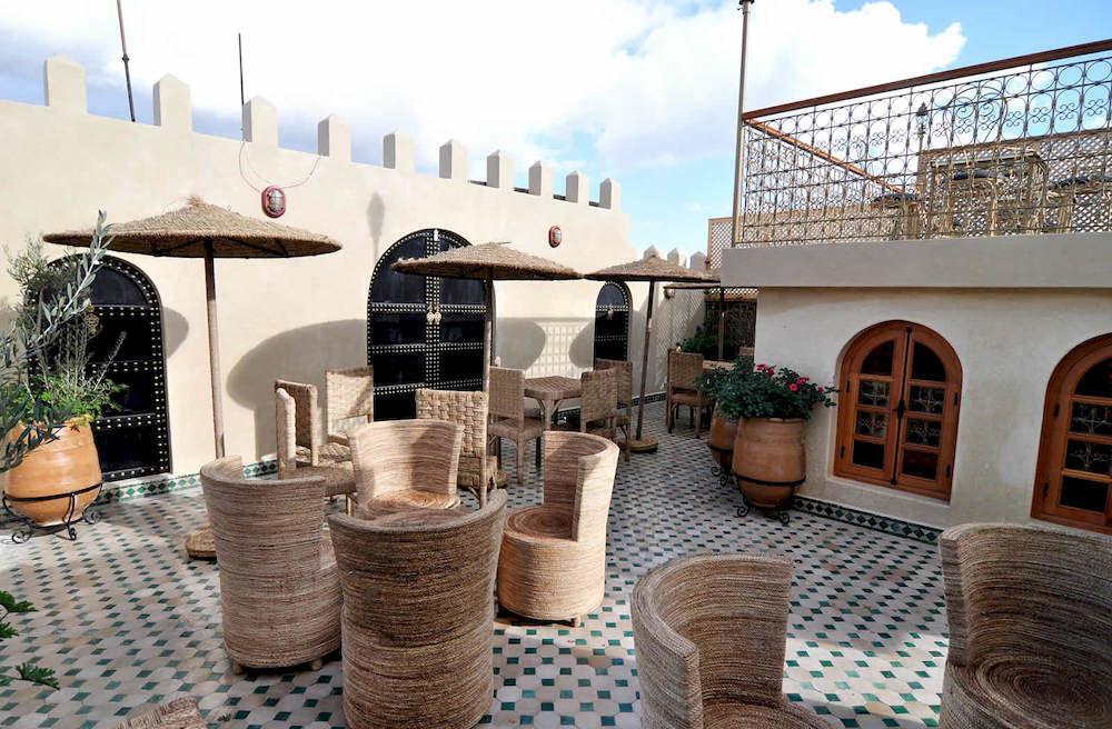 Dar Al Madina Al Kadima Hotell Fès Exteriör bild